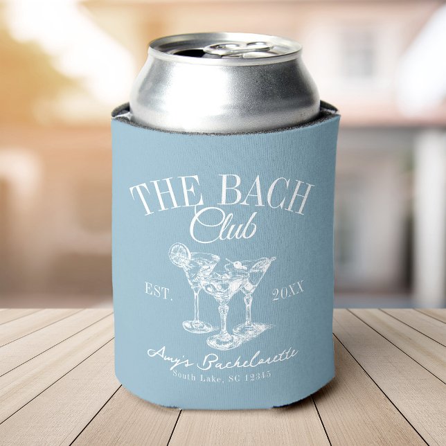Custom Bachelorette The Bach Club Bridesmaid Favou Can Cooler (Creator Uploaded)