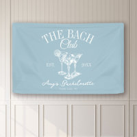 Custom Bachelorette The Bach Club Photo Backdrop