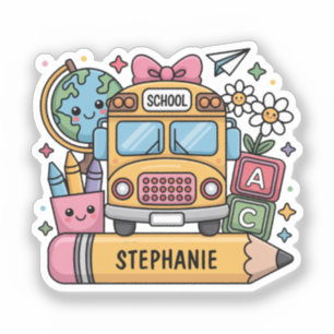 Custom Back-to-School Bus - Personalise