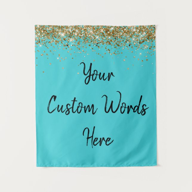 Custom Backdrop Personalised Photo Booth Back drop Tapestry (Front)