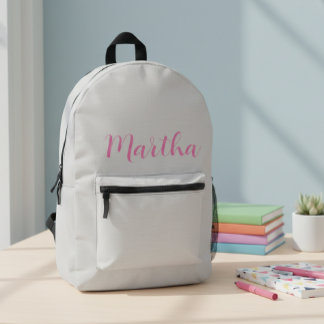 Custom backpack, personalized school bags