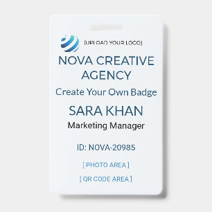 Custom Badge   Create Your Own Logo ID Badge
