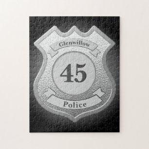 Custom Badge Jigsaw Puzzle