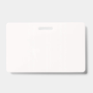 Custom Badge, Orientation: Horizontal, Attachment: ID Badge