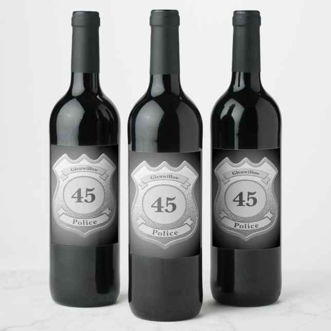 Custom Badge Wine Label (Bottles)