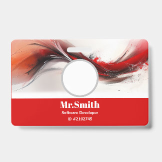 Custom Badges Business Card ID Badge