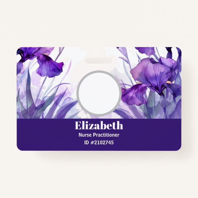 Custom Badges Business Card ID Badge (Front)