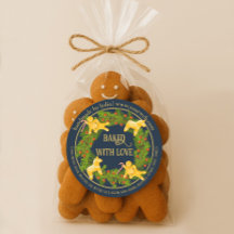 Custom Baked With Love Christmas Cookie Business