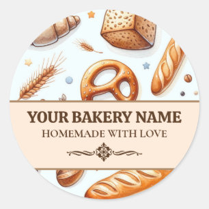 Custom Bakery Label Sticker