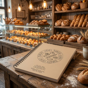 Custom Bakery Logo Planne Planner
