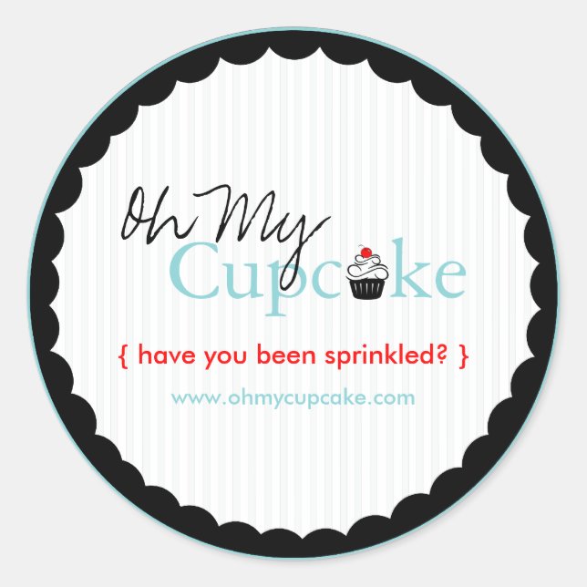 Custom Bakery Packaging Stickers (Front)