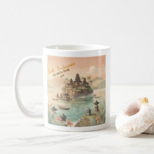 Custom Bali Indonesia Family Travel Keepsake Coffee Mug