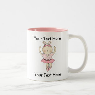 Custom Ballerina Bunny Mug - Customisable