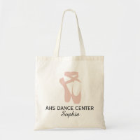 Custom Ballet Slipper Ballerina Dancer Centre Name