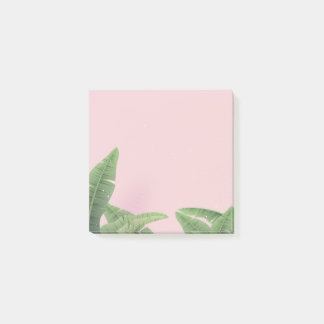 Custom Banana Leaves Post-it Notes