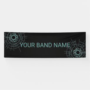 Custom Band Merch DJ Rock Show Music Gig Banner