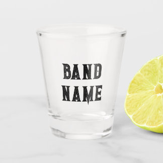 Custom Band Merch Shot Glass