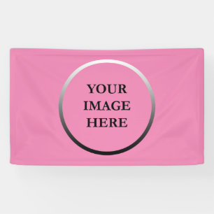 Custom Banner Bold Print Event Promotion