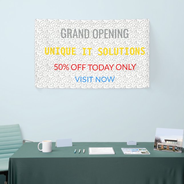 Custom Banner Personalised Vinyl Banner Sign (Tradeshow)