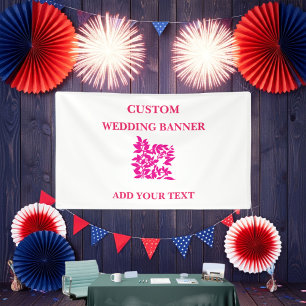 Custom Banners Elegant Event Décor Signage