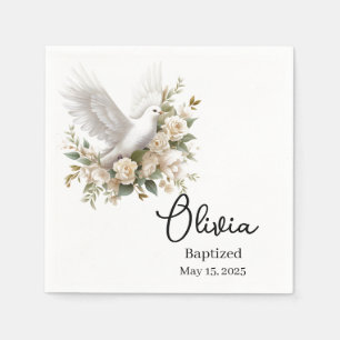 Custom Baptism  Napkin