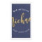 CUSTOM Bar Mitzvah lunch navy gold calligraphy