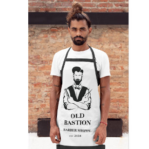 Custom Barber Shop Apron