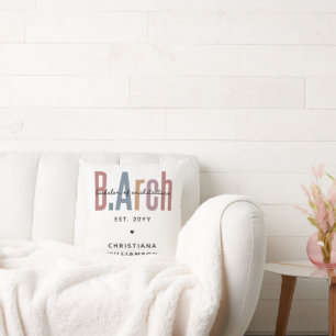 Custom BArch Bachelor of Architecture Graduation Cushion