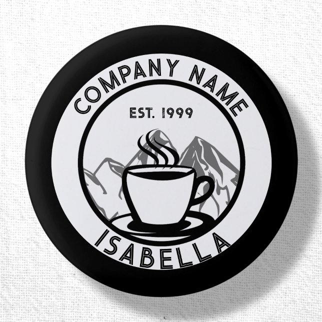 Custom Barista Staff Name Button (Creator Uploaded)