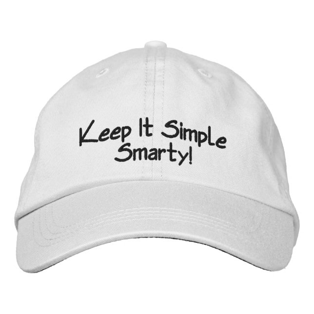 Custom Baseball Cap (Front)