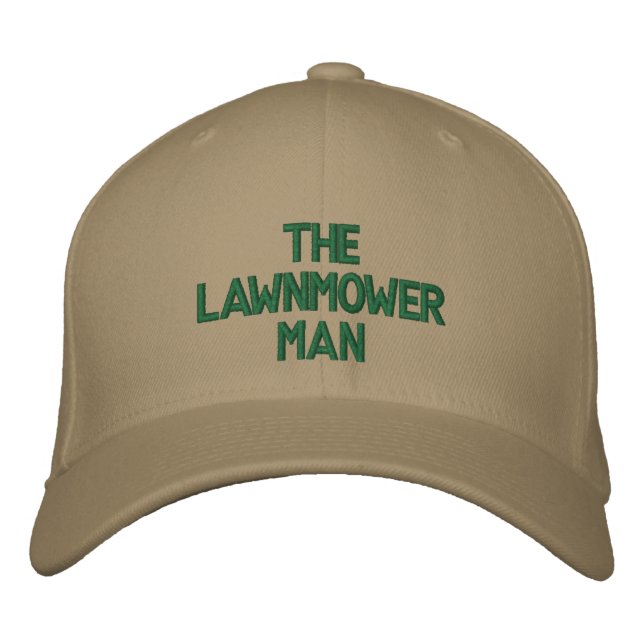 Custom Baseball Cap The Lawnmower Man (Front)