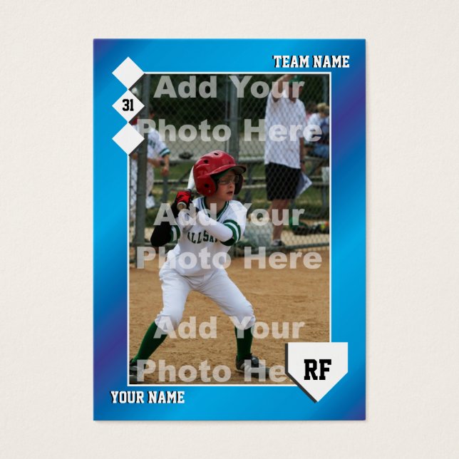 Custom Baseball Card (Front)