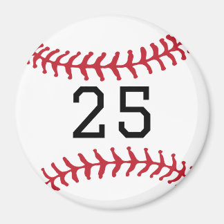 Custom Baseball gift for sports team Magnet