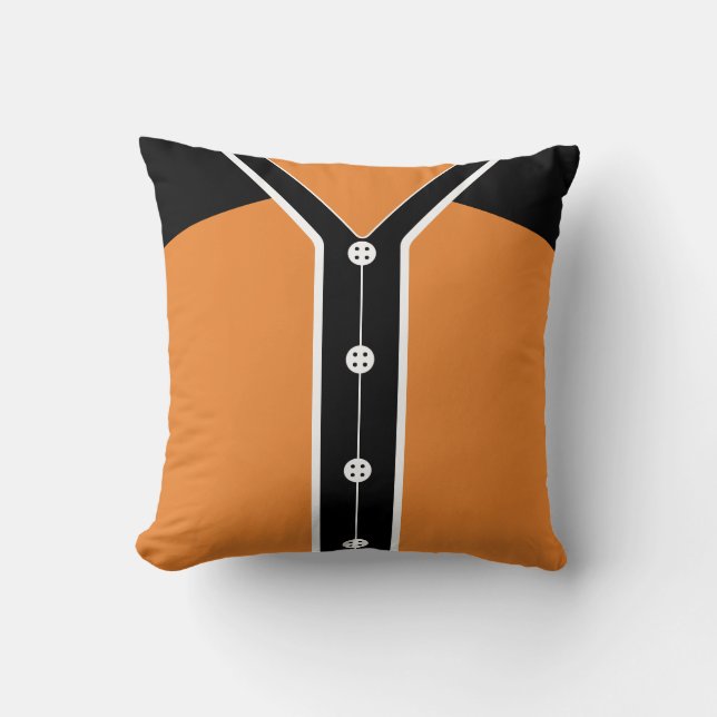 Custom Baseball Jersey Name & Number Pillow (Front)