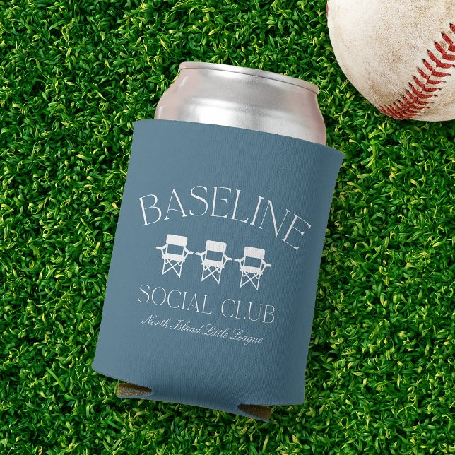 Custom Baseball Mum Baseline Social Club Can Cooler (Creator Uploaded)