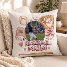 Custom Baseball Mum Photo Sports Pride