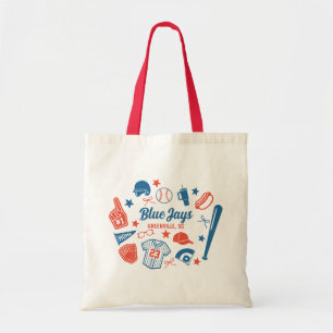 Custom Baseball Mum Proud Softball Mama Game Day Tote Bag