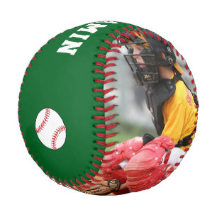 Custom Baseball Player Name Number Photo