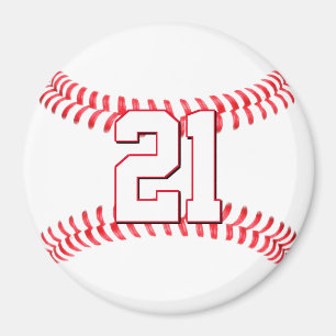 Custom Baseball Player Number/Letters Sports Team Magnet