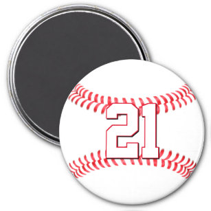 Custom Baseball Player Number/Letters Sports Team Magnet