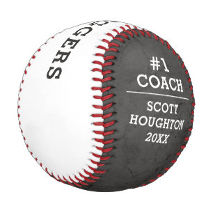 Custom Baseball Team Coach Thank You Gift
