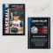 Custom Baseball Trading Card, Red Player Card