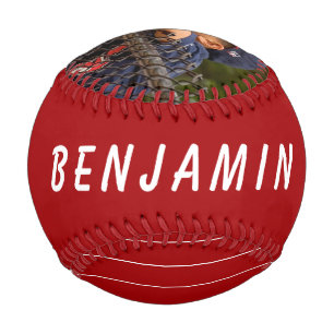 Custom Baseball with Name and Photo