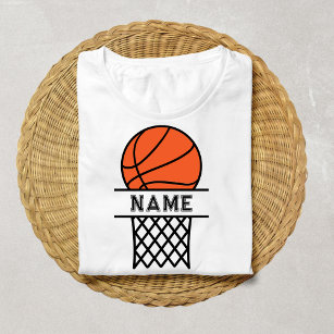 Custom Basketball Name Basketball Lovers Game Day T-Shirt
