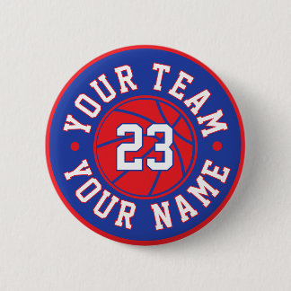 Custom Basketball Player Button