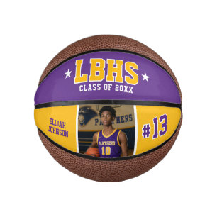 Custom Basketball Senior Gift with Photo, Keepsake