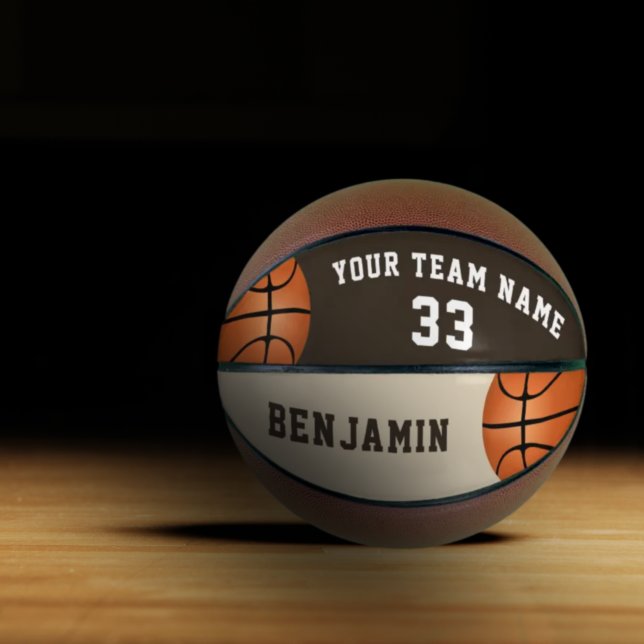 Custom Basketball with Name Number (Creator Uploaded)