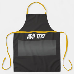 Custom BBQ Apron - Personalised Grilling Gift
