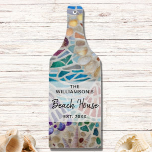 Custom Beach House Cutting Board