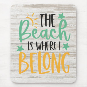 Custom Beach Mousepad